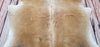 Natural Brown Tan Cowhide Rug 7ft x 6.4ft