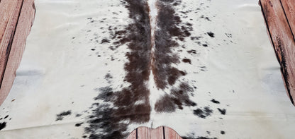 Natural Cowhide Rug Speckled 7ft x 6.5ft