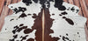 Spotted Tricolor Cowhide Rug 7.8ft x 7ft