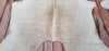 Small Palomino Beige Cowhide Rug 7ft x 6.2ft