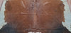 Tricolor Brindle Cowhide Rug 7ft x 6.8ft