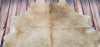 Brazilian Light Brown Tan Cowhide Rug 6.2ft x 6.2ft