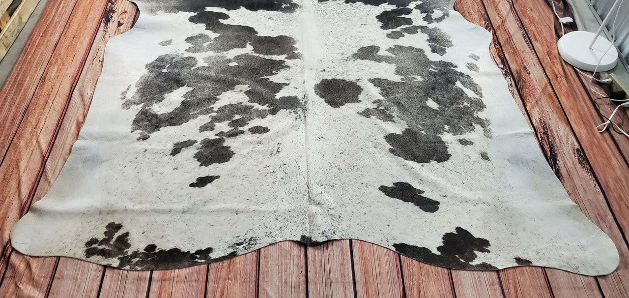 This ethical cowhide rug easily fit it in a rather long hallway or entryway that desperately needs something soft, inviting, and plushy.