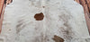 Large Salt Pepper Cowhide Rug 7.3ft x 6.5ft