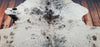 New Speckled Cowhide Rug 7.9ft x 6.7ft