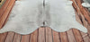 Taupe Brindle Grey Cowhide Rug 7.6ft x 6.5ft