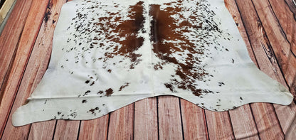 Speckled Cowhide Rug 6.2ft x 6.2ft