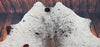 Rustic Brown Salt Pepper Cowhide Rug 7.5ft x 6.1ft