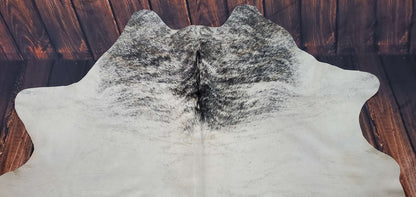 This gray brindle cowhide rug will be great for design lovers as it is so soft and performs well in hardwood floors.
