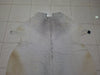 Cream White Grey Extra Small Cowhide Rug 5.7ft x 5.1ft