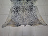Cowhide Rug Small Black White Speckled 5ft x 5ft
