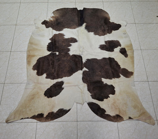 Small Rustic Brown Cowhide Rugs