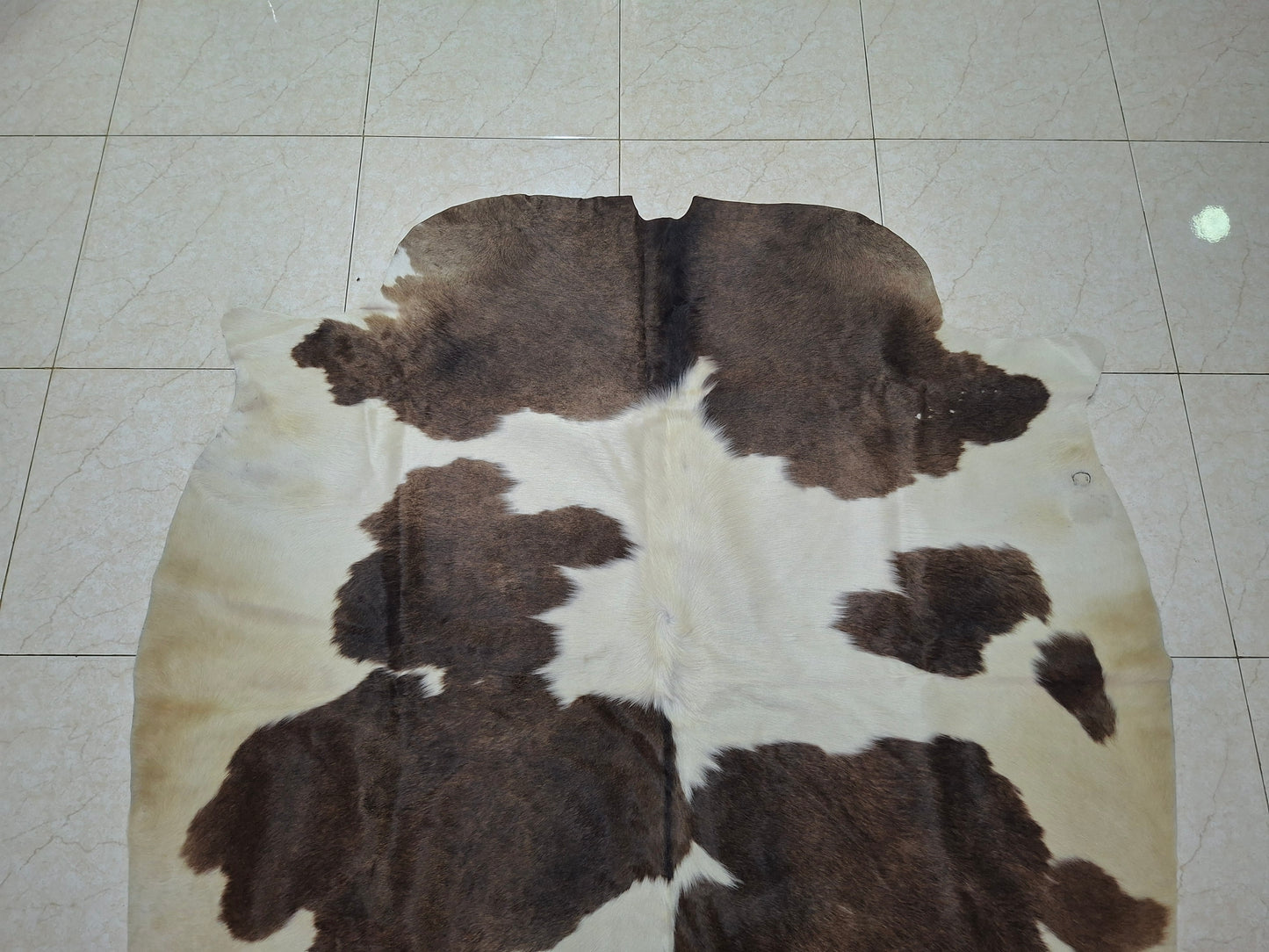 Small Rustic Brown Cowhide Rugs
