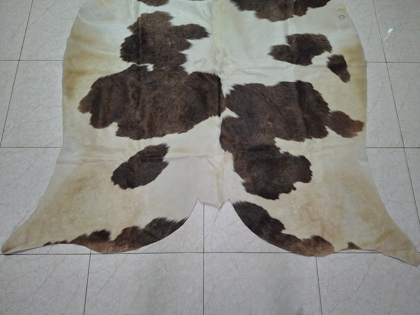 Small Rustic Brown Cowhide Rugs