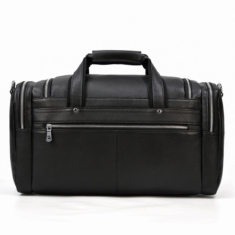 Genuine Real Leather Duffel Bag for Travel