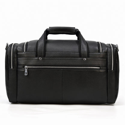 Genuine Real Leather Duffel Bag for Travel
