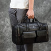 Genuine Real Leather Duffel Bag for Travel