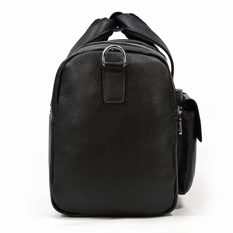 Genuine Real Leather Duffel Bag for Travel