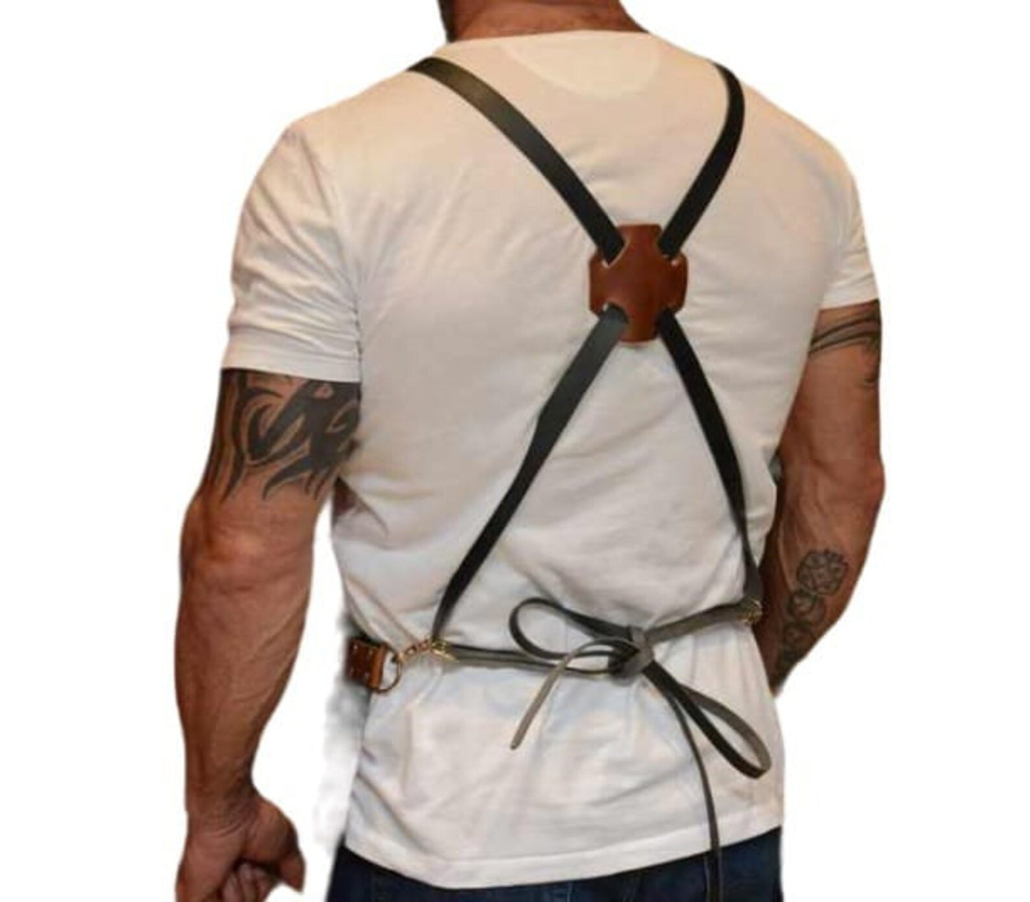 Genuine Leather BBQ Apron