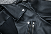 Men’s Heavy Cowhide Black Biker Jacket