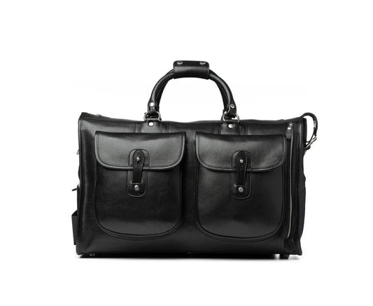 Cowhide Leather Leather Duffle Holdall Bag