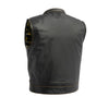 Genuine Leather Motorbike Vest