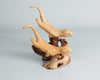 Wooden Otter Sculpture Table Decor