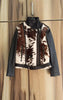 Women's Hair On Cowhide Fur Jacket