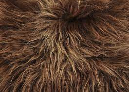 Chestnut Brown Sheepskin Rug