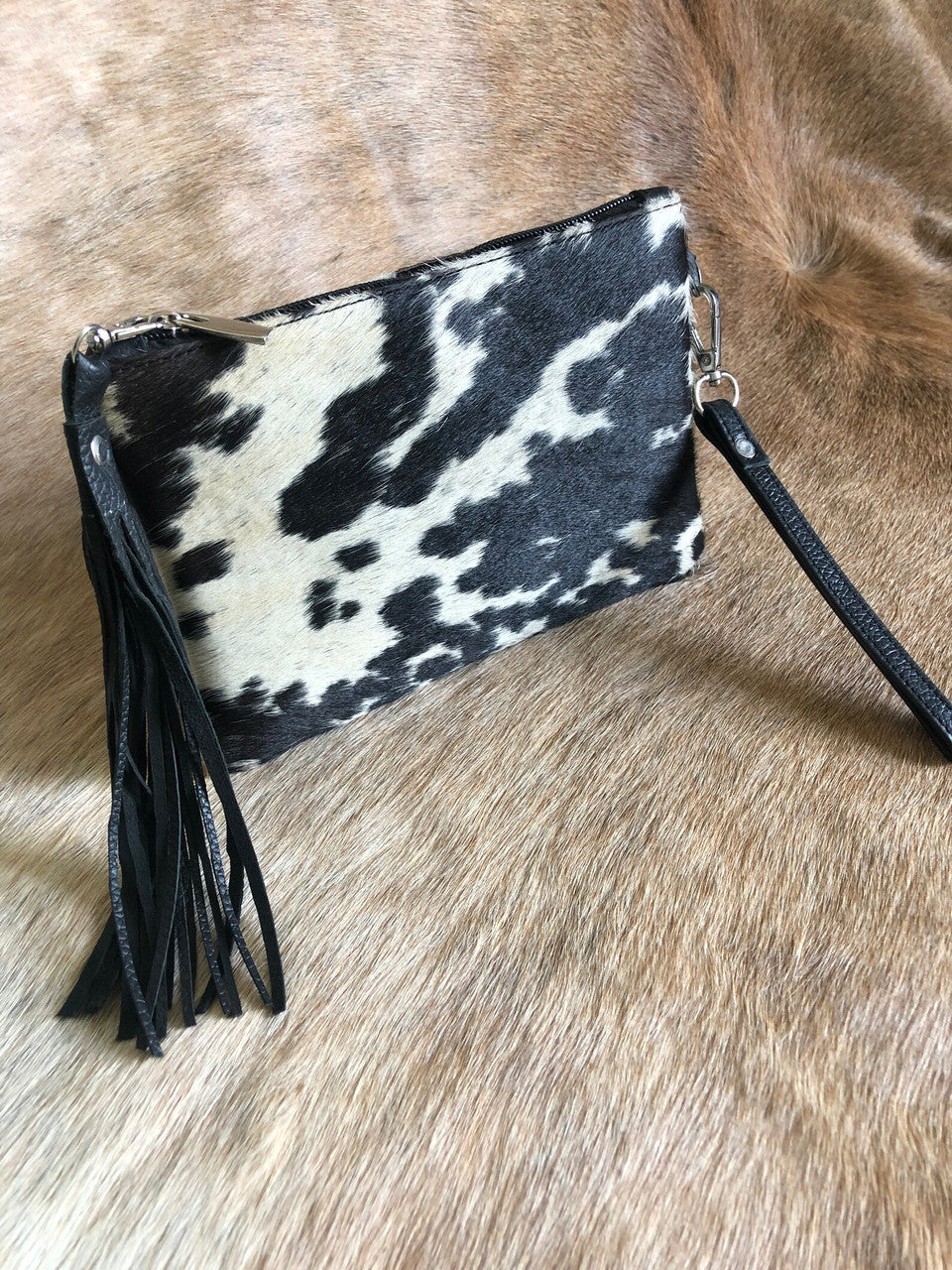 Cowhide Clutch Envelope Style