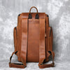 Full Grain Leather Weekend Backpack