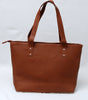 Brown White Cowhide Shoulder Bag