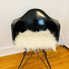 White Sheepskin Chair Pad