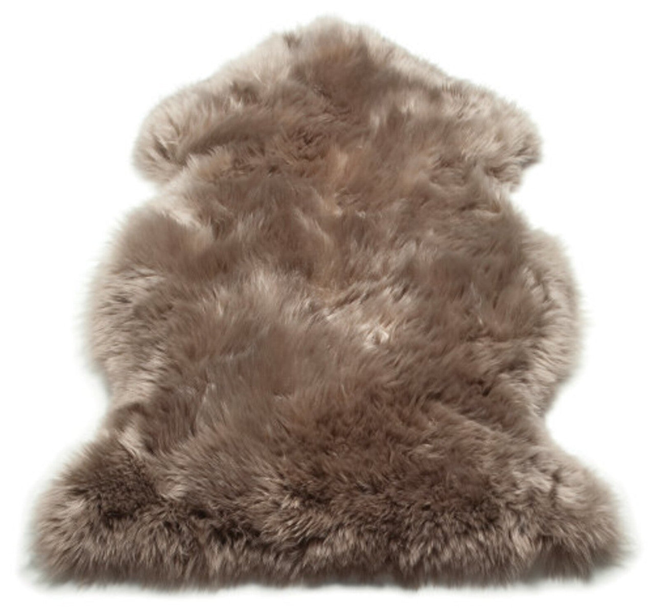 Natural Icelandic Taupe Sheepskin Rug