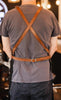 Crossbody Men Leather Apron