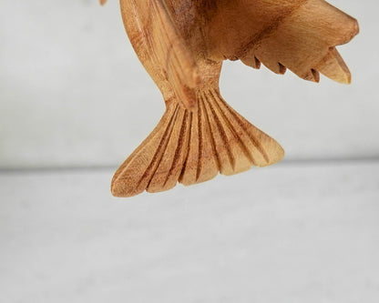 Wooden Hummingbird Decoration