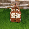 Natural Cowhide Leather Travel Bags