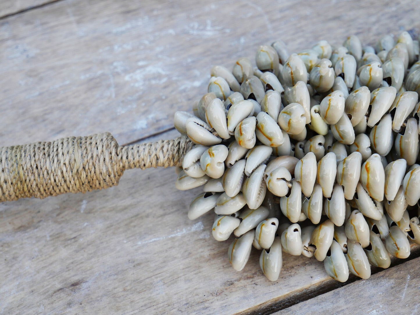 Boho Bed and Curtain Tassels with sea shells