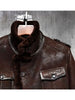 bomber jacket b3 real shearling sheepskin leather