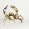 Brass Crab Statue Table Decor