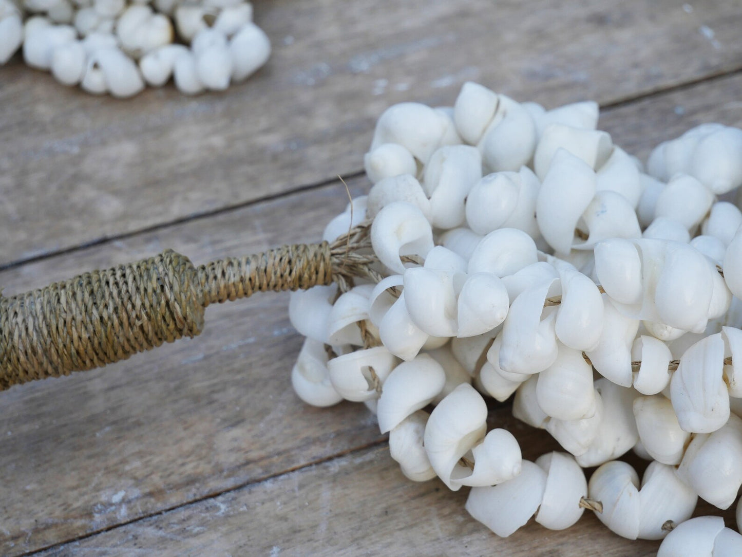 Boho Bed and Curtain Tassels with sea shells