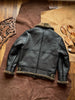 Men b3 shearling leather aviator jacket