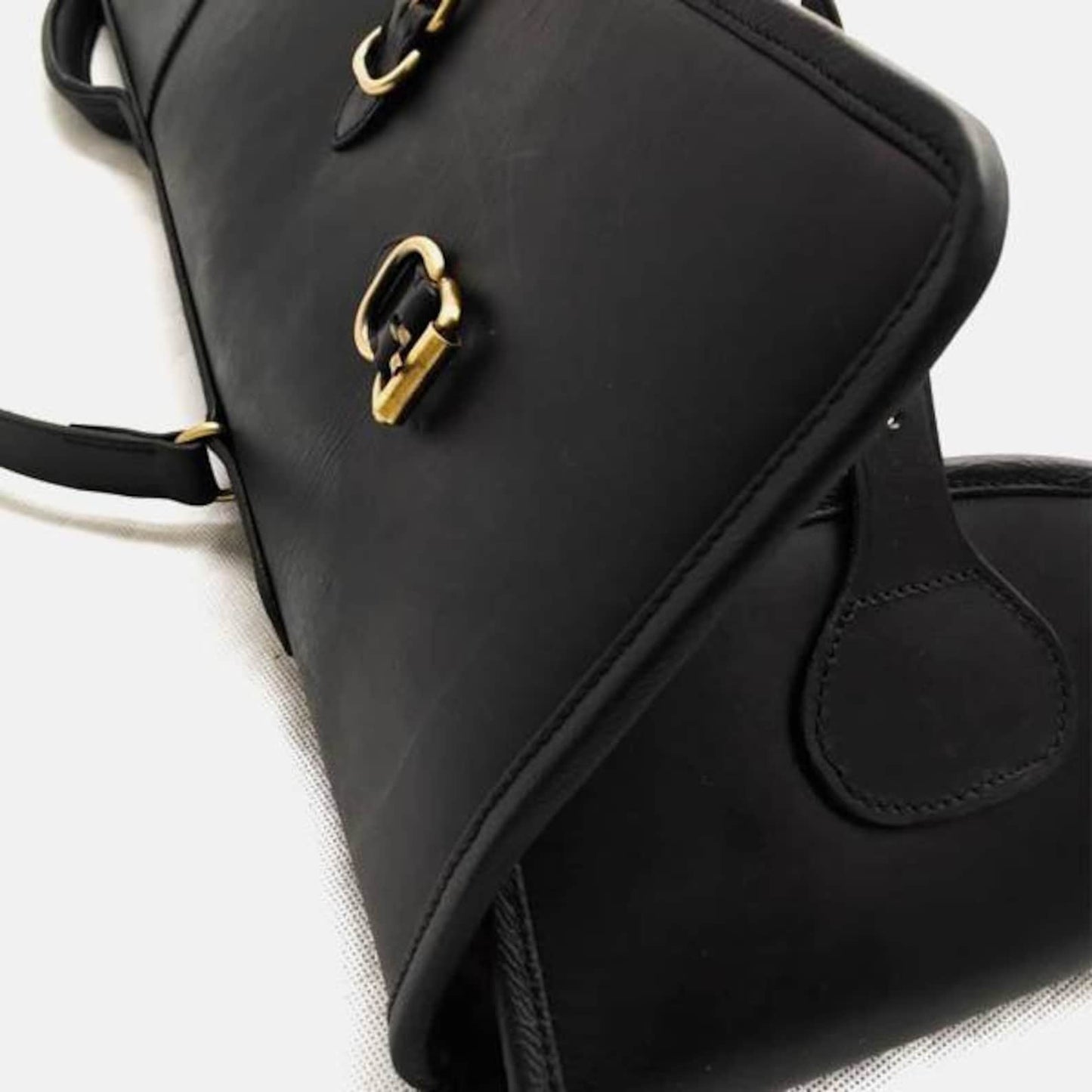 Black Genuine Leather Slip Case