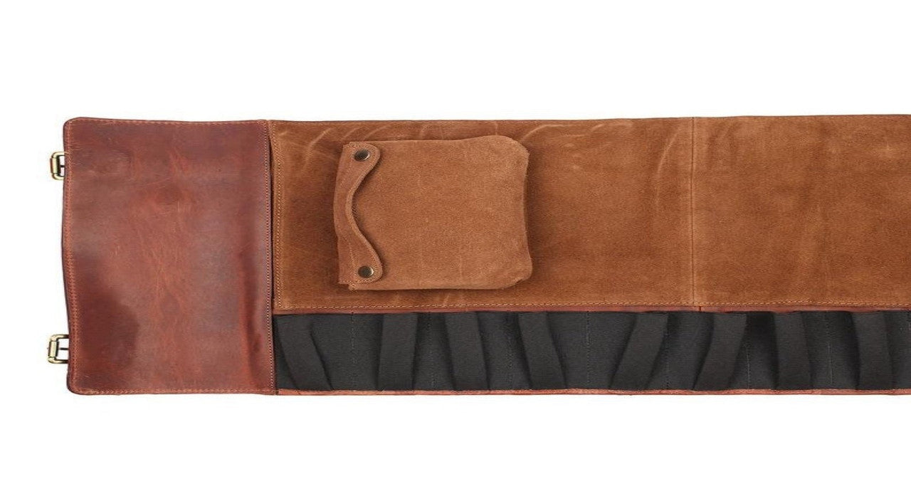 leather Chefs Knife Roll