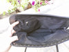 Black White Cowhide Handbag