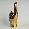 Brass Home Decor Peace Victory Hand Sign