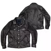 Men's Leather Trucker Jacket