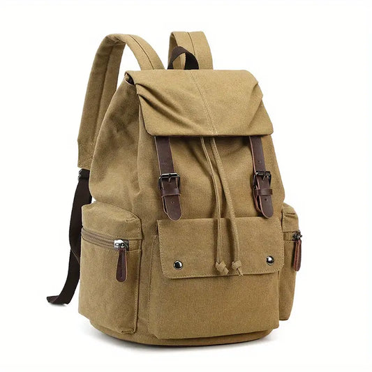 canvas rucksack backpack for men