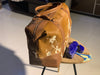 luxurious cowhide duffle bag