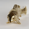 Brass Fish Statue Living Room Table Decor